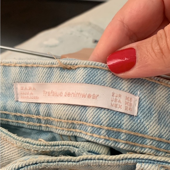 Zara Denim Skirt Size XS - Picture 4 of 4